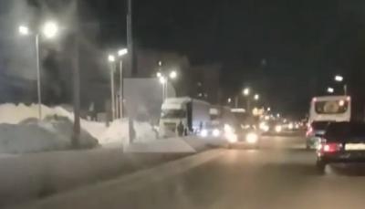В Рязани на улице Новосёлов произошла массовая авария
